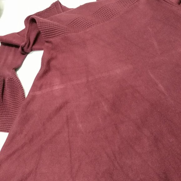 Liz Claiborne Career Vintage Sweater‎ Knit Dress With Bell Sleeve Size M - Picture 6 of 6